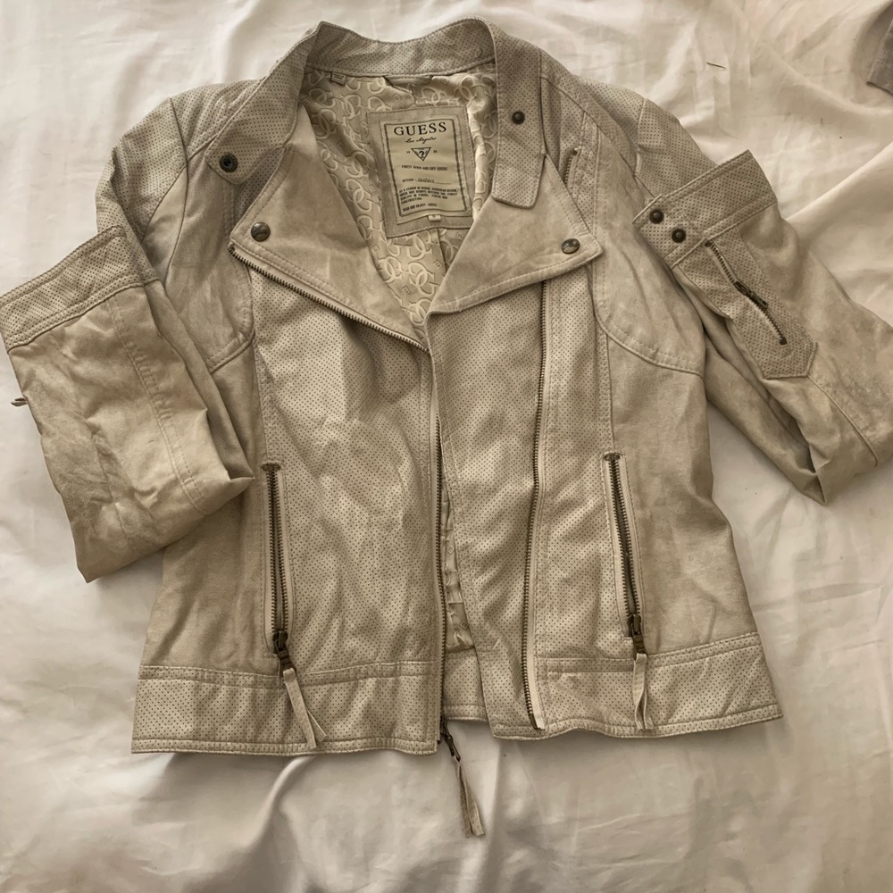 Guess faux leather jacket